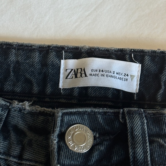 SOLD Zara dark blue slim fit jeans - Picture 4 of 4